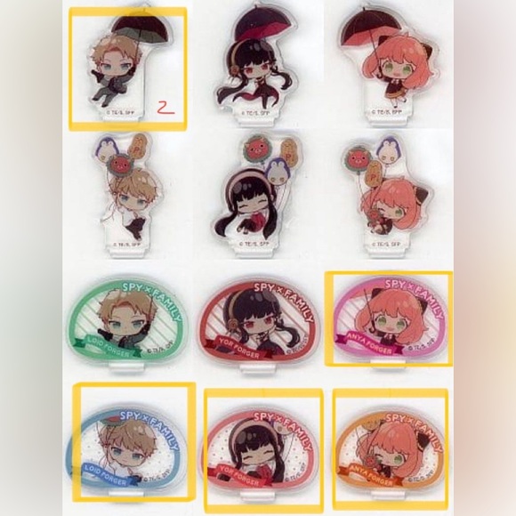 Spy x Family - Acrylic Figure Stand Collection - Blind Box / Bag - NIC - Chibi - Picture 8 of 8